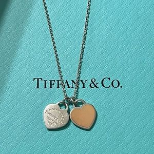 Tiffany & Co Pink Heart Necklace